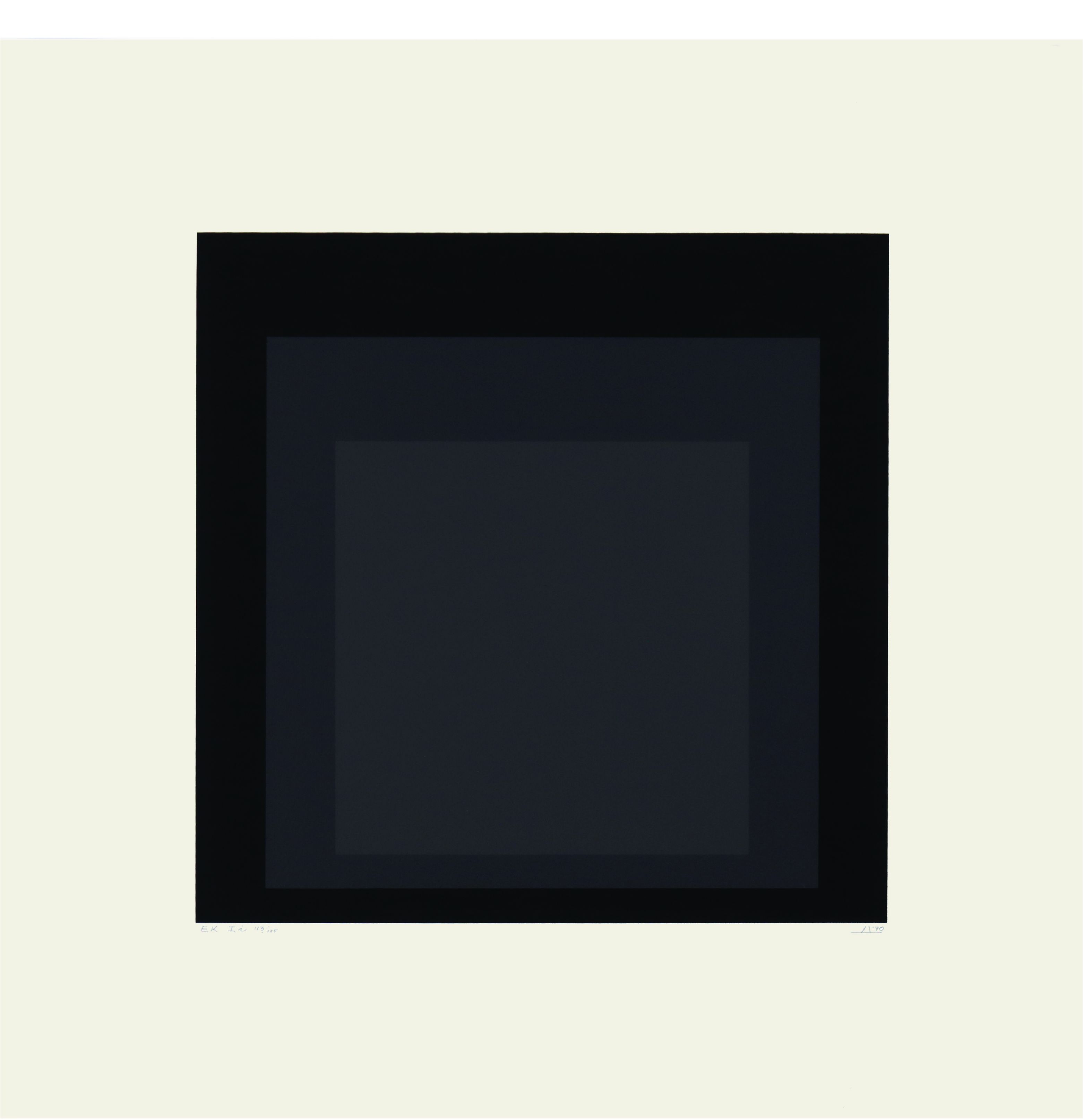 gray and black squares staggered on a white background
