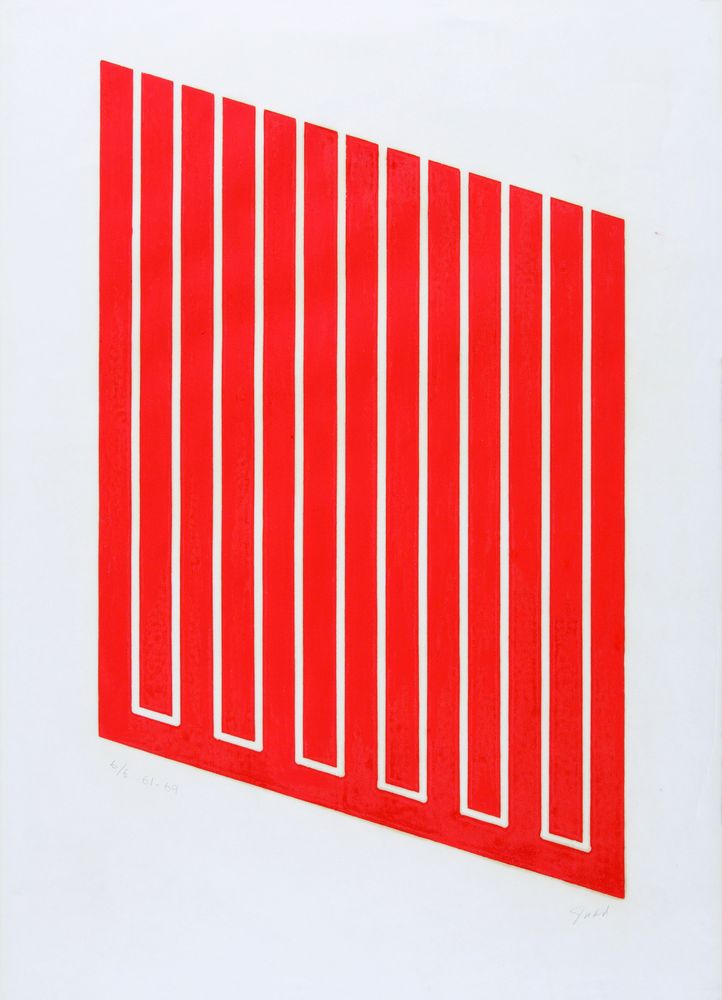 Rot auf Papier