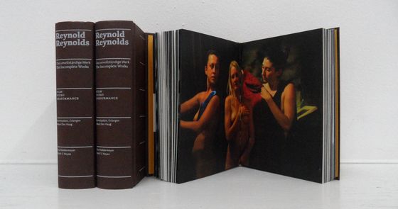 Image of the exhibition catalog "Reynold Reynolds. The incomplete work"