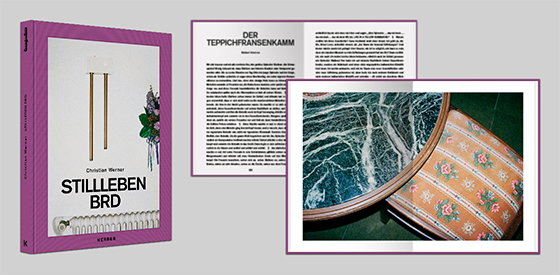 Bild des Katalogs zur Ausstellung "Christian Werner. Stillleben BRD – Inventur des Hauses von Herrn und Frau B."