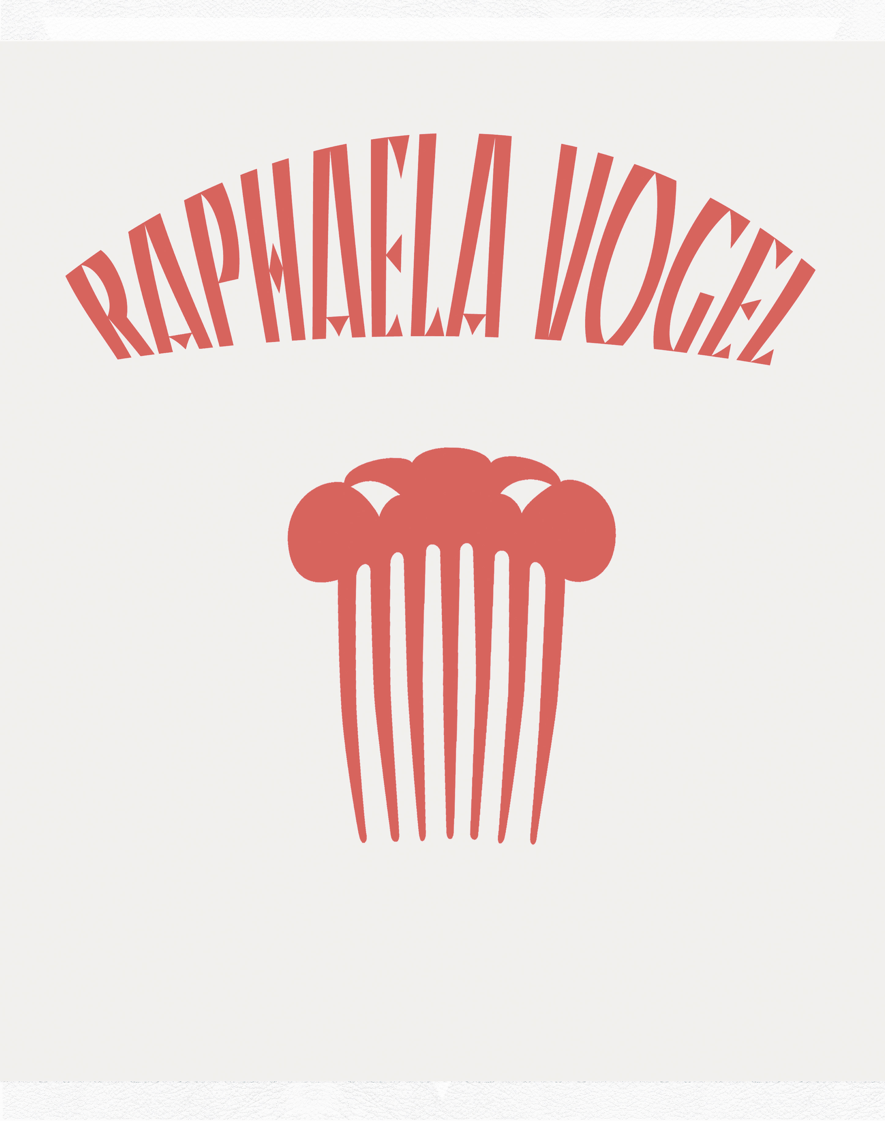 Cover of the exhibition catalog "Raphaela Vogel. Gipsy King Kong"